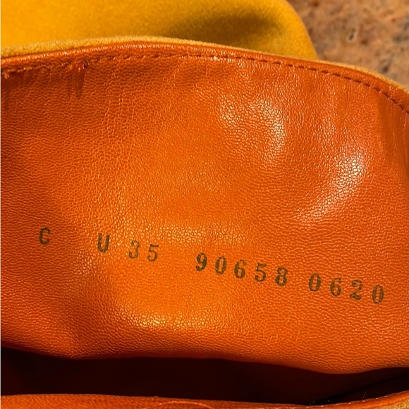 Lario Pull On Boots, Designer Made in Italy, Yellow Suede, US Size 5, brand new - Picture 2 of 6